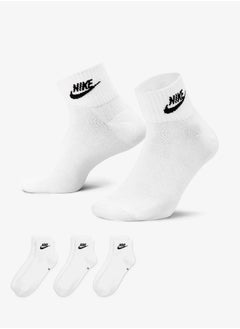 Buy NK NSW Everyday Essential Ankle Socks - 3 Pairs in Egypt