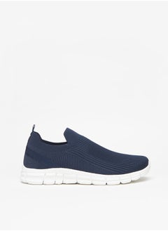 Buy Men's Textured Slip-On Sports Shoes in Saudi Arabia