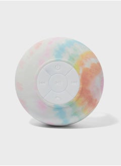 Buy Waterproof Splash Speaker Tie Dye Multi in Saudi Arabia