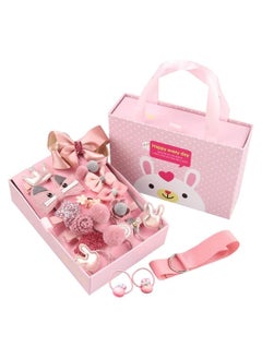 اشتري Girl headdress set gift box lovely hairpin headdress flower headwear for little girls في الامارات