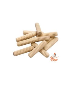 Buy Wooden Dowel Pin (Pack of 12) 10MMX50MM in UAE