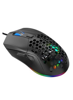 Buy G300 Wired Gaming Mouse, 7200 DPI, 6 Programmable Buttons, 2 Back Cover interchangeable, PC/Mac Computer and Laptop Compatible in UAE
