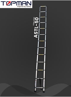 Buy Aluminium Straight Telescopic Ladder 5.0 m 13 steps in UAE