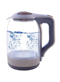 Buy Electric Glass Water Kettle 1.8L 1500W With LED Light in Saudi Arabia