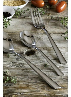 Buy DEKA,CUTLERY SET-24PCS,SILVER-176906 in Saudi Arabia