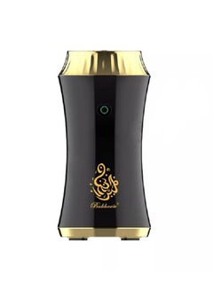 Buy New Design Portable USB Rechargeable Electric Incense Burner Black in Saudi Arabia