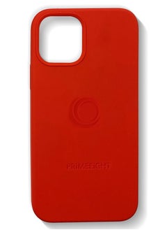 Buy PRIMEEIGHT iPhone 12 Pro Case 6.1 inch - Shockproof Curved Edges apple iphone 12 Pro case Anti Scratch protective case RED in Saudi Arabia