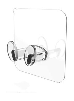 Buy trong Adhesive Clear Hooks Hold Without Screws, Strong Adhesive Waterproof and Oil Resistant, for Smooth Surfaces Ideal for Kitchens, Bathrooms and Offices to Hang Towels, Phone, Cords and More in Egypt