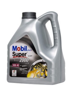 اشتري Super 2000 Semi Synthetic 10W-40 4L Engine Oil في الامارات