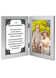 اشتري Great Grandparent Gift From Grandchild Greatgrandparents Frame Add 4X6 Inch Photo في الامارات