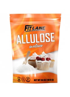 Buy Allulose Sweetener 4 LBS - Pure Low Calorie Zero Net Carb Natural Keto Powder With No Aftertaste - Perfect for Baking and Sweetening Your Favorite Foods - Fit Lane Nutrition Value Size Bag (64 oz) in UAE