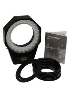 اشتري Pro, LED 48a Ring Light for Portrait and Macro Photography, fits Lens with 49mm, 52mm, 55mm, 58mm, 62mm, 67mm, 72mm, 77mm Filter Thread, Free P-Style Filter Holder في الامارات