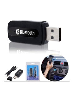 Buy USB Bluetooth Receiver for Car, Music Streaming Car Kit, Portable Wireless Audio Adapter in UAE