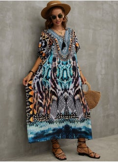 اشتري Beach Printed Robe Sunscreen Cover في الامارات