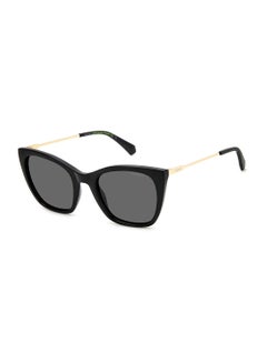 اشتري Women's UV Protection Cat Eye Sunglasses - Pld 4144/S/X Black 52 - Lens Size: 52 Mm في الامارات