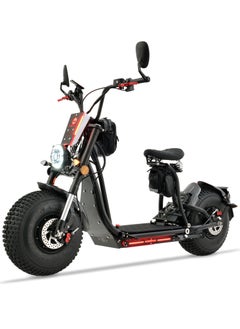 Buy MAXMOV™ CRUISER 3.0 Pro -  3000W Powerful Double-Wheel Hub-Motor Electric Cruiser Scooter , Electric Scooter For Adults With Cruise Control For City And Off-Road Rides, Advanced Electric Scooter With A Max-Speed Of 60km/h, Drive Range Of 70km. NFC Start Engine With LCD Display Speedometer. LED Head And Tail Lights With App LED Control. [Loaded Top-Line Premium Version]. in UAE