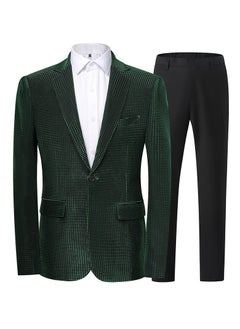 Buy New Slim Fit Suit Two-Piece Set in UAE