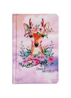 Buy Watercolor Animals A6 Printed Notebook Size 14*10 (Deer) in Egypt