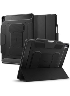 Buy Rugged Armor Pro for iPad AIR 13 inch Case Cover (2024) M2 with Pencil holder - Black in UAE