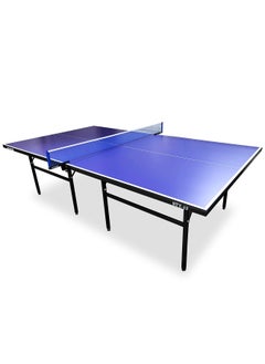 Buy Sparnod Fitness STT-12 Indoor Table Tennis Table | 12mm MDF Top with UV Protection | Rust-Proof Steel Frame | Foldable Design in UAE