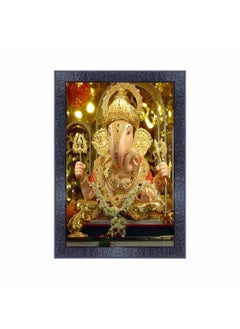 اشتري إطارات صور خشبية دينية Siddhivinayak Ganapati مومباي مع ورقة أكريليك (زجاج) للعبادة/بوجا 15453 (10 * 14 بوصة، متعددة الألوان، صناعية) في الامارات