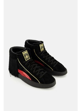 اشتري Women Love Charlotte Casual Sneakers, Black and High Risk Red في السعودية