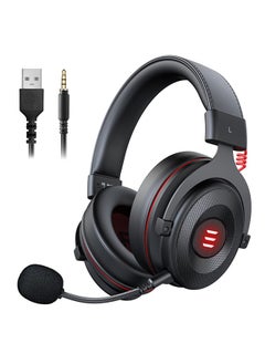 Buy E900 Pro USB Gaming Headset-Gaming Headphones with 7.1 Surround Sound, PS4/PS5 Headset Noise Cancelling PC Headset with Mic&LED Light, Compatible with PC, PS4, PS5, Xbox One Controller, Nintendo Switch in UAE