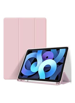 Buy Protective Case Cover For Apple iPad Air4/Air5 10.9 inch (2020/2022) Generation With Pencil Holder in Saudi Arabia