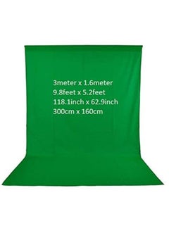 Buy Chroma Key Green Screen Photography Background Cloth for Photo Studio Non woven Fabric in UAE