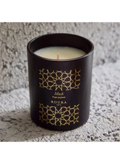 اشتري Roura Arabian Nights White Musk Jar Candle 130 g في السعودية