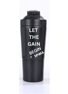 Buy Drink Shaker Bottle Sport Stainless Steel Shake Bottle Protein Shaker Water Bottle in UAE