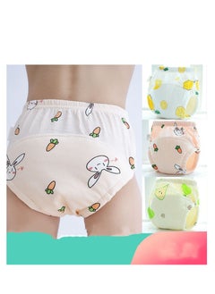 Buy 5 Pieces Breathable Potty Training Underwear, 6 Layers Breathable Cotton Absorbent Trainer Pants for Toddler Baby Boys Girls Waterproof High Quality in Saudi Arabia