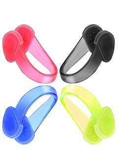 Buy Swimming Nose Clips for Kids, Waterproof Silicone Swimming Nose Clip for Adults, Nose Plugs for Training Protector Water Sport Beginners 4Pcs in UAE