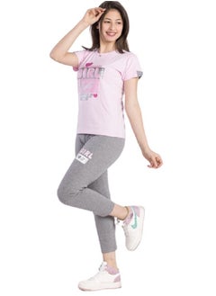 اشتري Girls  summer cotton pajamas - suitable for going out, clubbing and home - sizes from 12 to 16 years في مصر