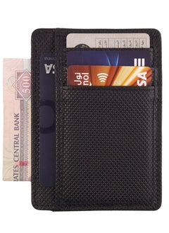 Buy Card Holder Genuine Leather Wallet for Men, Premium Leather Material with Versatile Compartment, Ideal for Traveling & Daily Use, Perfect Gift for Any Occasion- Chocolate in UAE