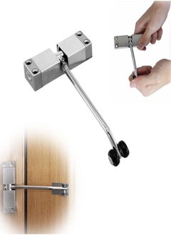 اشتري Automatic Door Closer, Stainless Steel Door Closing Controller for Residential Commercial Use,Adjustable Closing Speed System في الامارات