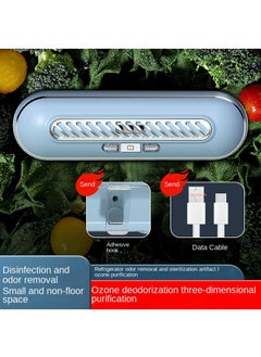 Buy Deodorization Sterilization Preservation Odor Removal Refrigerator Air Purifier in UAE