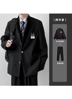 Buy Retro Japanese DK Suit for Men [High quality] black + suit pants in UAE