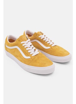 Buy Men Old Skool Lace Up Skate Shoes, Yellow in Saudi Arabia