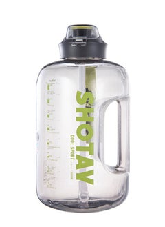 اشتري SHOTAY Sports Water Bottles 1.5L With USA Tritan Material 100% BPA Free And Leakproof, Half Gallon Gmy Water bottle for School, Fitness And Outdoor Sports. في السعودية