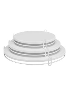 Buy 3 Piece Cake Stand Set - Metal Party Cake Display Stand,Round Party Cake Table Supports for Weddings, Celebrations, Anniversaries. in UAE