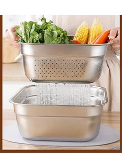 Buy New stainless steel dish set, 2*1 set, stainless steel dish and stainless dish as well in Egypt