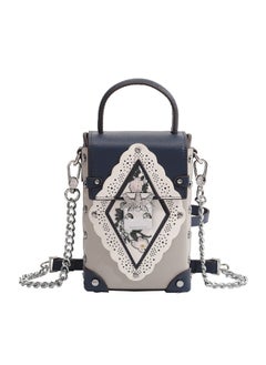 Buy Fashionable And Elegant Printed High Quality Mini Chain Crossbody Bag in Saudi Arabia