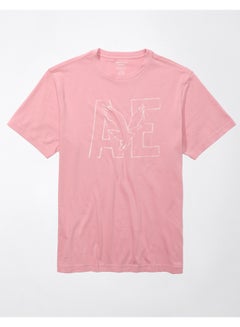 Buy AE Super Soft Logo Graphic T-Shirt in Saudi Arabia