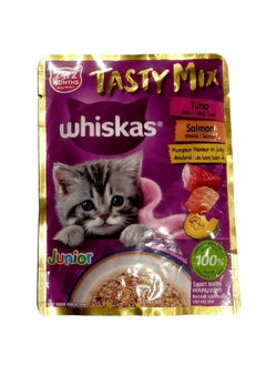 اشتري Food For Kittens With Tuna Salmon And Pumpkin Flavor in jelly 50 grams في السعودية