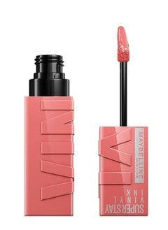 Buy Maybelline New York Super Stay Vinyl Ink Nudes Longwear Transfer Proof Gloss Lipstick, 100 Charmed in Egypt