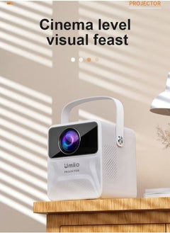 Buy Portable HD WiFi Theatre Android TV Projector System For FIFA Special Indoor Outdoor Use in UAE