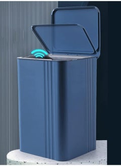 اشتري 14 Litre Motion Sensor Trash Can Smart Garbage Waste Bin Dust - BLUE في الامارات