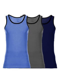 اشتري Cottonil Set of 3 Everyday Undershirt Sleeveless 0743 في مصر