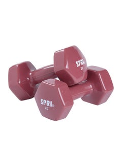 Buy Dumbbells Vinyl 9.1Kg/20Lb Pair in UAE